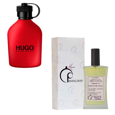Perfume Rigo Bloss Rojo Inspiración Con feromonas Hugo Red