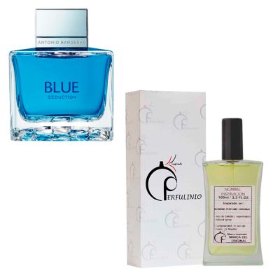 Perfume Antoine Seduction Blue Inspiración Con feromonas Blue Seduction