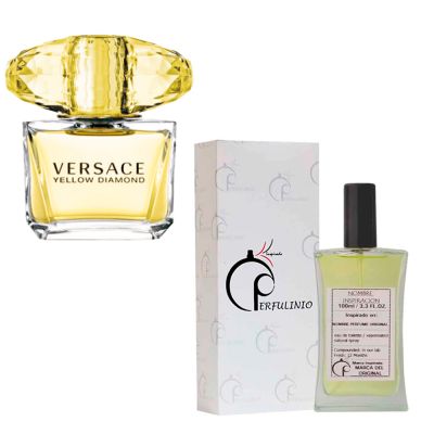 Perfume Yevette Diamantes Inspiración Con feromonas Yellow Diamond