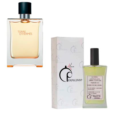 Perfume Tierry Hermen Inspiración Con feromonas Terre D'Hermes