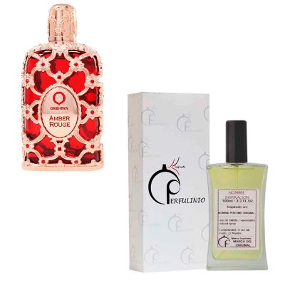 Perfume Rougir Ambar Orientical Inspiración Con feromonas Amber Rouge By Orientica