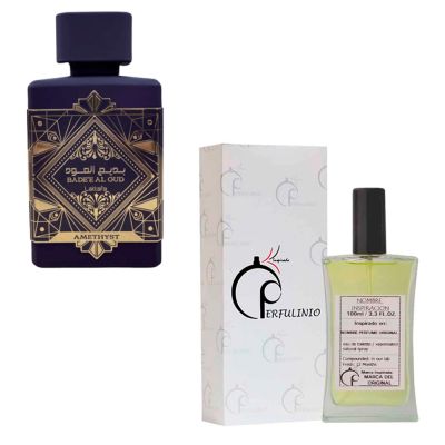 Perfume Oud Amatista Inspiración Con feromonas Bade'e Al Oud Amethyst