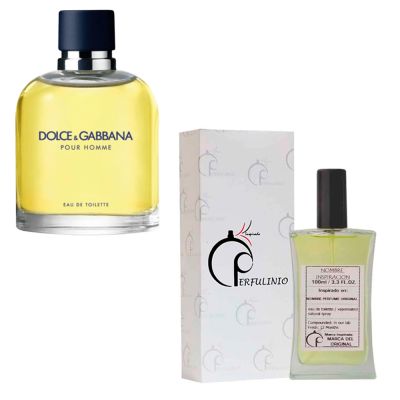Perfume Dulzay & Bannana Homme Inspiración Con feromonas Dolce & Gabbana Pour Homme