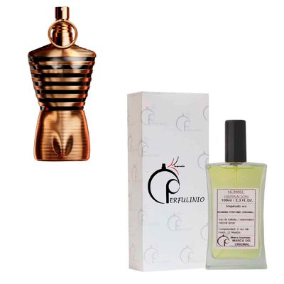 Perfume Jolier Dorado Inspiración Con feromonas Le Male Elixir