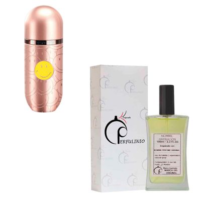 Perfume 717 Vip Ross Smily Inspiración Con feromonas 212 Vip Rose Smiley