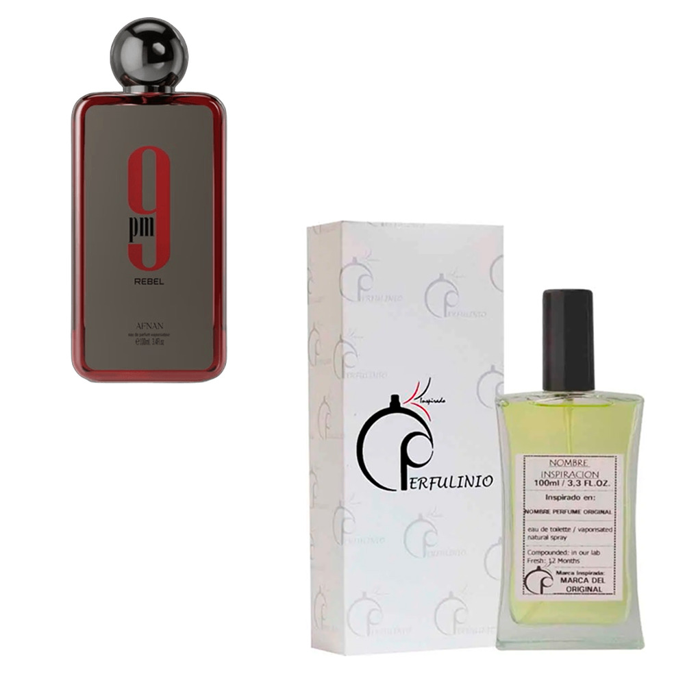 Perfume Noir Revolt Inspiración Con feromonas 9Pm Rebel