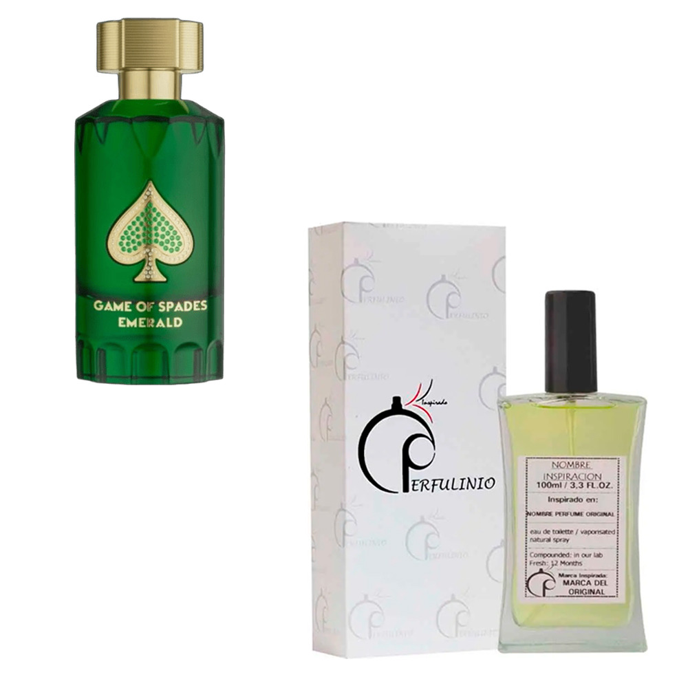 Perfume Émeraude Royal Inspiración Con feromonas Game of Spades Emerald