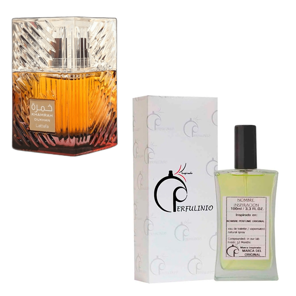 Perfume Dukir Ambré Inspiración Con feromonas Khamrah Dukhan