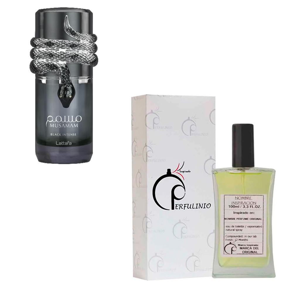 Perfume Obsidian Musk Inspiración Con feromonas Musamam Black Intense